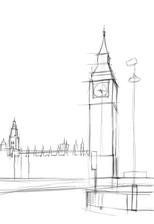 Ako nakresliť krásny dom svojich snov ceruzkou krok za krokom - ako nakresliť dvojpodlažný dom?