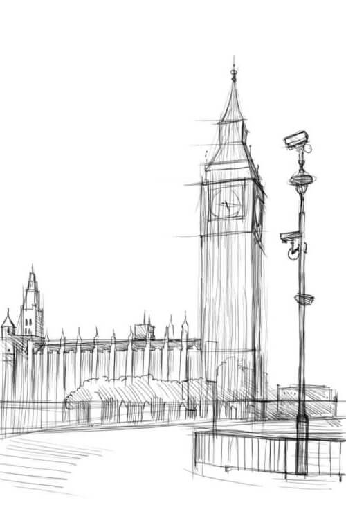 Ako nakresliť krásny dom svojich snov ceruzkou krok za krokom - ako nakresliť dvojpodlažný dom?