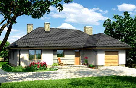 منزل مع مرآب منزل مع مرآب