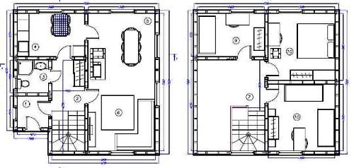 كيفية رسم منزل بيديك تعليمات خطوة بخطوة