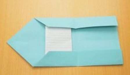 List stačí vložiť do obálky