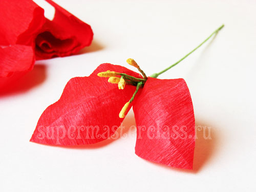 DIY κρίνα από χαρτί: master class