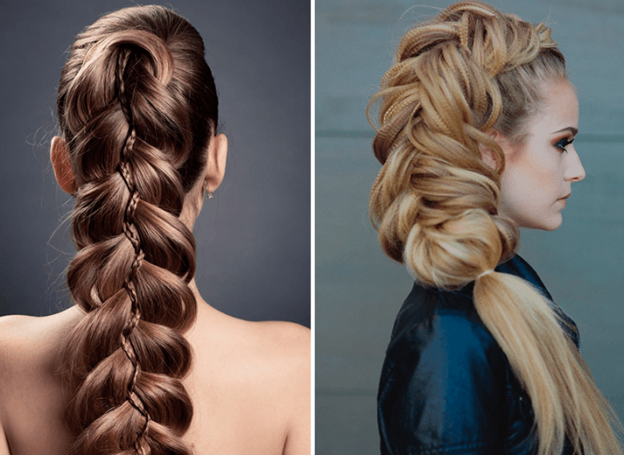 Kuinka tehdä muodikas ja kaunis kampaus uudelle vuodelle hiusten pitkät uudenvuoden muotoilut