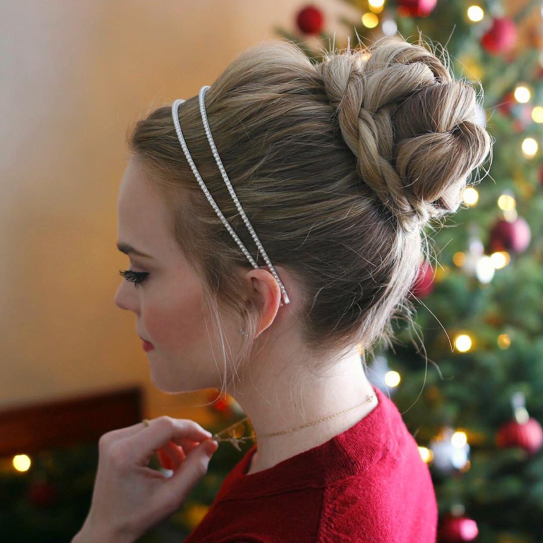 Kuinka tehdä muodikas ja kaunis kampaus uudella vuodella uudenvuoden kampaukset hiuksille