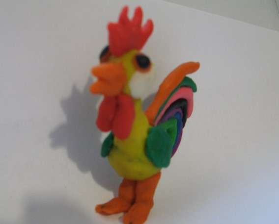 remeselný kohút pre deti