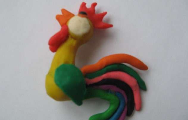 remeslá pre rok kohúta s deťmi