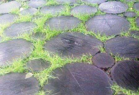 puuleikkauksista valmistettu pyörivä polku vaatii jatkuvaa huoltoa, muuten se menettää houkuttelevuutensa parin vuoden kuluttua.