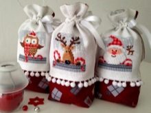 Kuinka ompele laukku siteillä - DIY -pussit lahjoja ja yrttejä varten