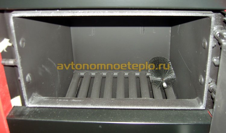 εστία λέβητα άνθρακα με χειροκίνητη φόρτωση