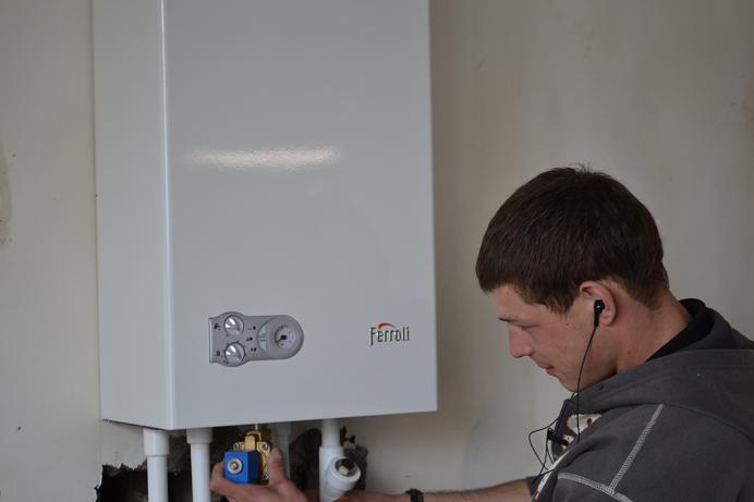 بدء تشغيل غلاية الغاز بدء تشغيل غلاية الغاز