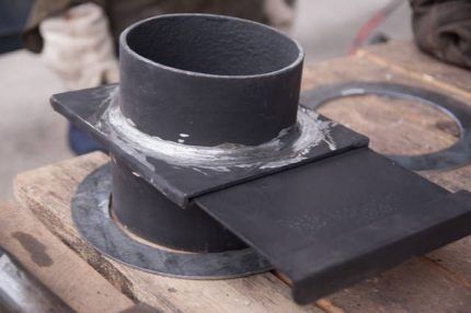 بوابة ذات صمام كبير بوابة ذات صمام كبير