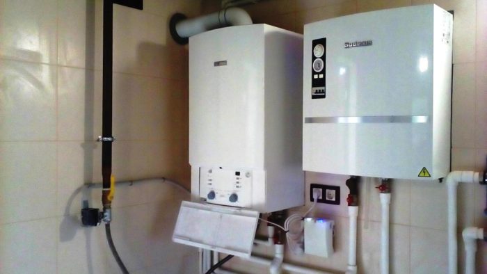 غلاية الغاز جاهزة للتشغيل غلاية الغاز جاهزة للتشغيل