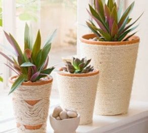 DIY kukkaruukun sisustus