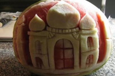 rezba vodného melónu