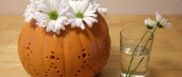 håndværk i en have med grøntsager