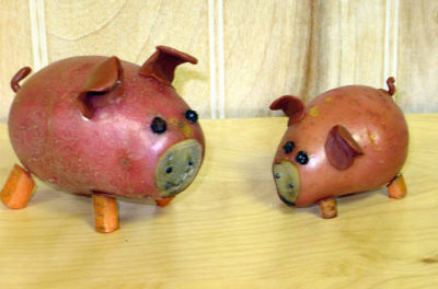 simpelt kunsthåndværk fra grøntsager til haven