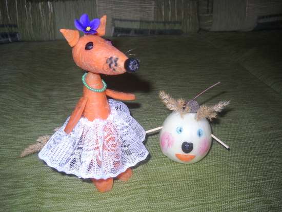 håndværk fra grøntsager til børnehave