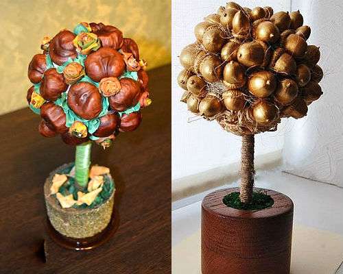 smukt efterårshåndværk i børnehaven