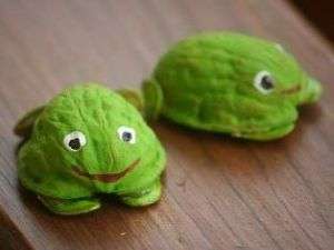 مصنوعات يدوية من قشور الجوز