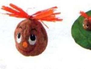 ما الحرف التي تصنع من قشور الجوز الحرف قذيفة