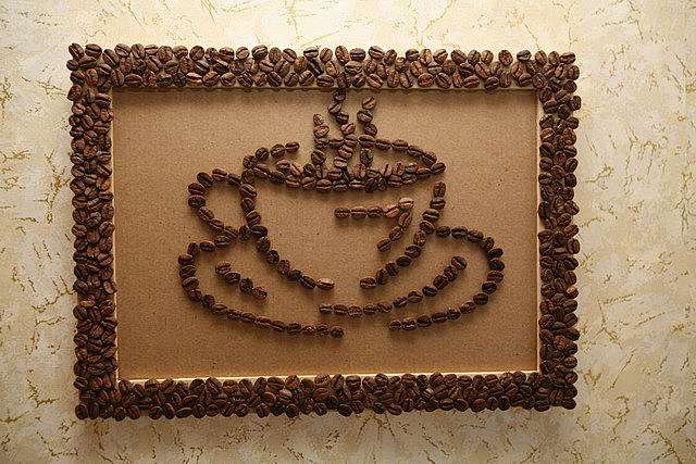 ما الحرف التي تصنعها من حبوب البن حبوب البن ديي