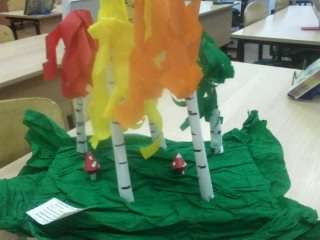 χειροτεχνίες για την ημέρα της εθνικής ενότητας στο νηπιαγωγείο