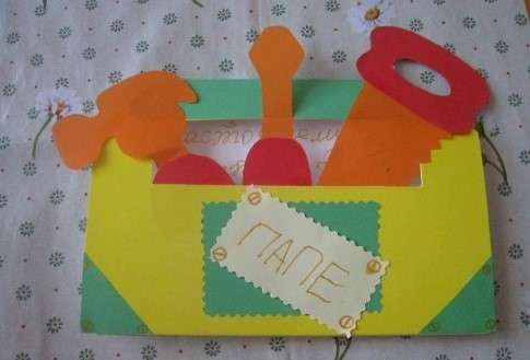 χειροτεχνίες με ένα παιδί για τα γενέθλια του μπαμπά