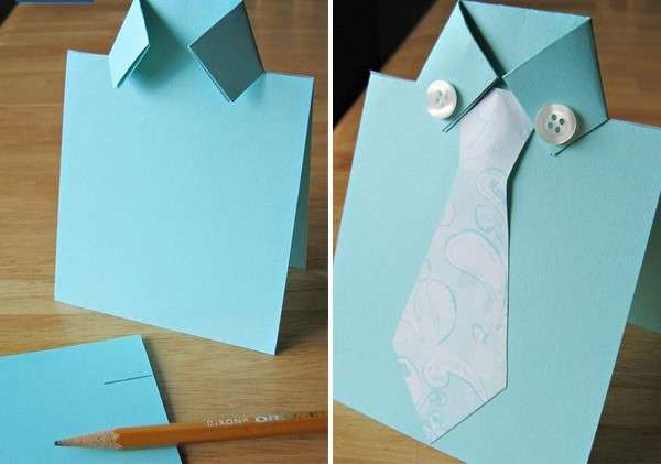 χειροτεχνία για τα γενέθλια του μπαμπά από τον 4χρονο γιο του