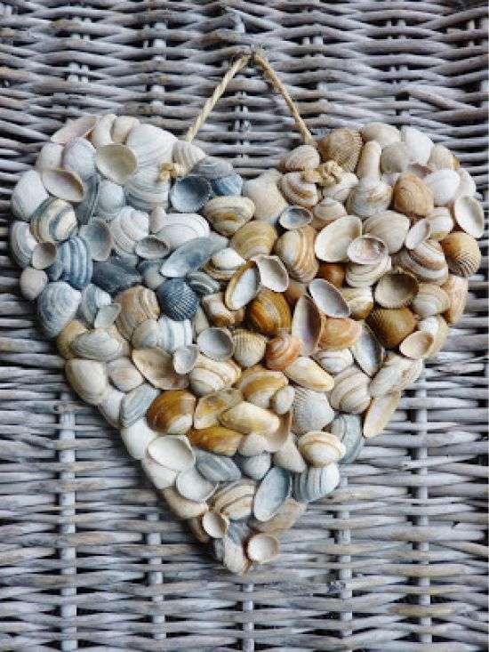 صور الحرف اليدوية من صدف البحر