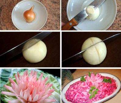 Selvom det er ganske let at skære blomster af løg, tør ikke alle gå i en 