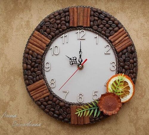 kuinka tehdä iso uudenvuoden kello seinälle