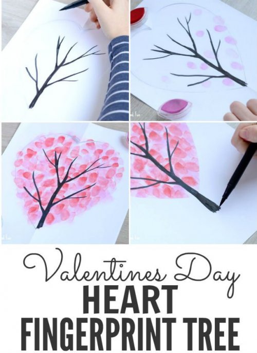 interiørhåndværk til Valentinsdag