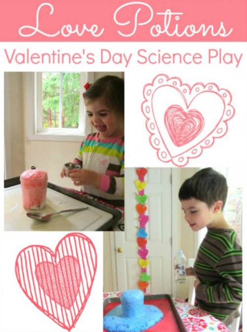 valentinsdagskunst til børn