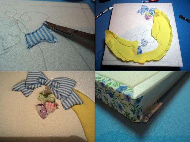 Tämän seurauksena saat kuvan kehykseen, jonka voit ripustaa lastentarhaan.