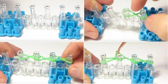 Elastická obojok Rainbow Loom