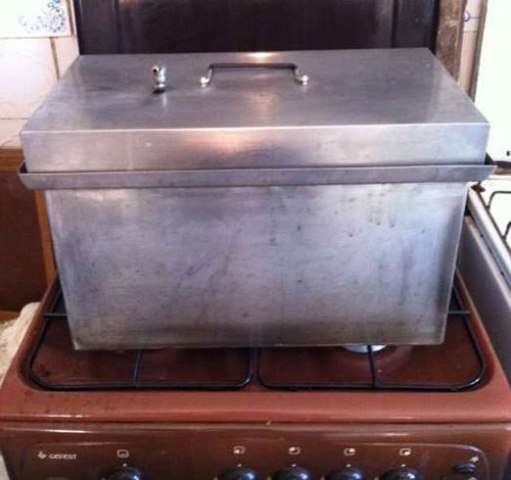 Koti Keittiö Kaasuliesi Savuhuone vesilukolla