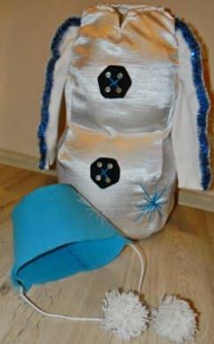 lumiukon puku lapselle omin käsin