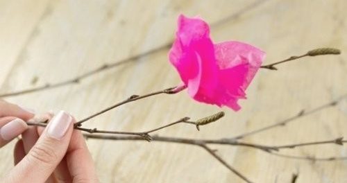 objemné jarné remeslá