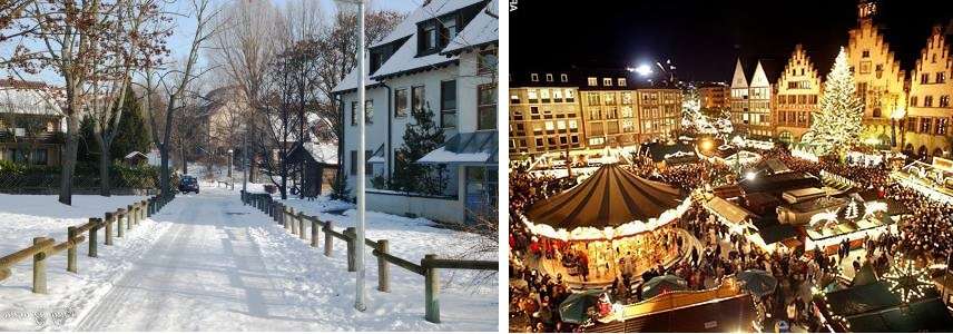 V Nemecku nájdete mnoho luxusných butikov, kde si môžete výhodne aktualizovať svoj šatník. Prázdniny strávite príjemnou prechádzkou po krásnych dláždených uliciach. Mimochodom, v decembri sú veľké zľavy.