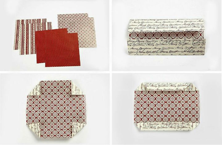 تجميع خطوة بخطوة لكرة اوريغامي للعام الجديد مع التحول