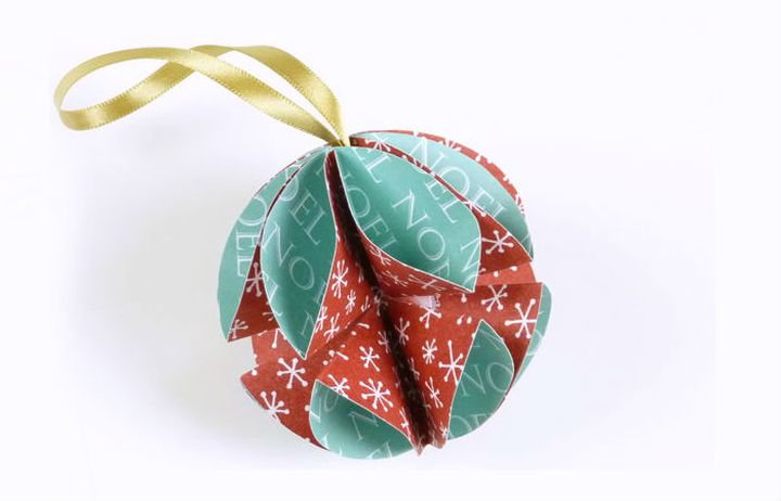 تجميع خطوة بخطوة لكرة اوريغامي للعام الجديد من وحدات دائرية