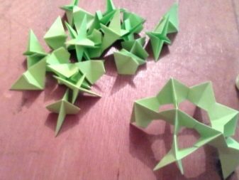 أمثلة صور Kusudama: ما هو - كيفية صنع كرة معيارية سحرية من الورق بيديك ، مخططات لتجميع زهور الأوريغامي