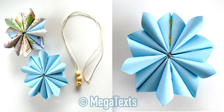 أمثلة صور Kusudama: ما هو - كيفية صنع كرة معيارية سحرية من الورق بيديك ، مخططات لتجميع زهور الأوريغامي