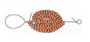 Γαλλικό μοτίβο με χάντρες