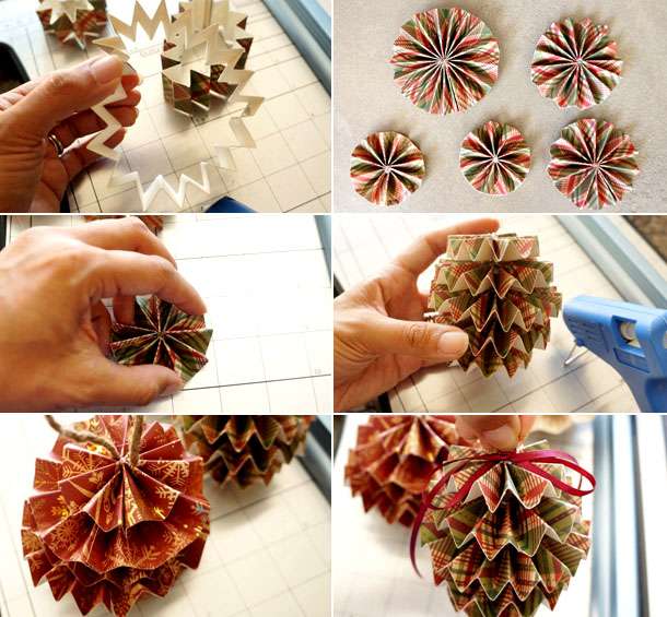 laaja paperi käsitöitä uusi vuosi