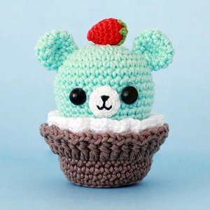 Amigurumi cupcake