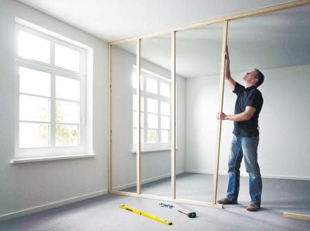 Sisäiset väliseinät Kuinka tehdä sisäseinät omin käsin