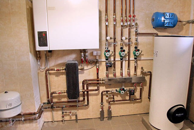 zapojenie kotla na nepriame vykurovanie do schémy kotla schéma zapojenia jednokruhového kotla