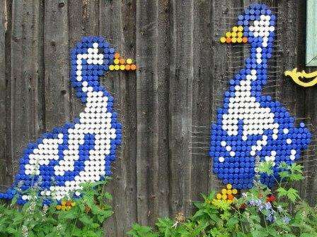 dekoration af hegn med låg