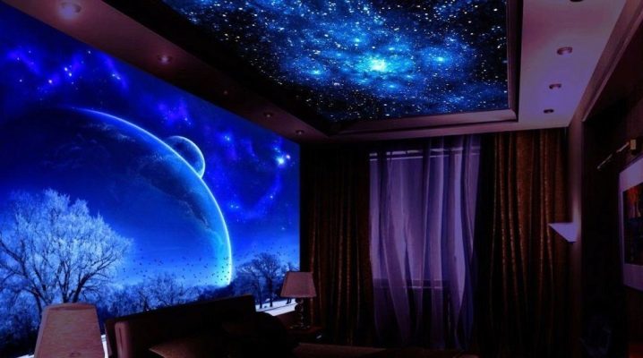 Опънат таван 